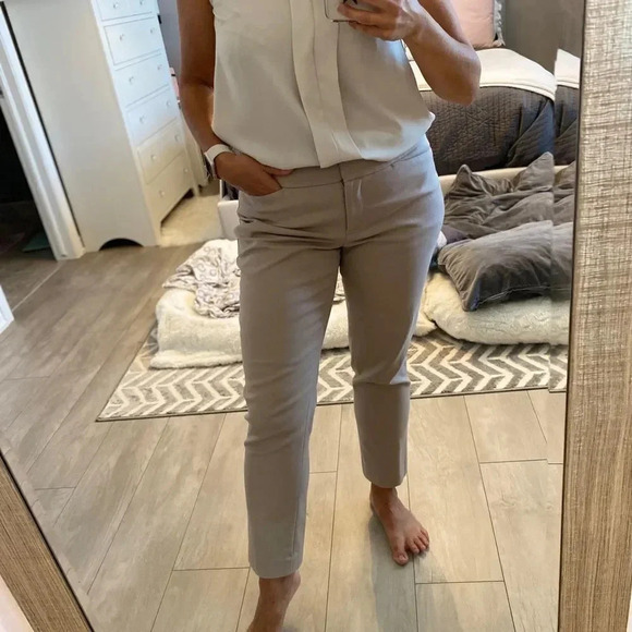 LOFT Julie Straight Ankle Pants, Size  8 - Picture 7 of 7